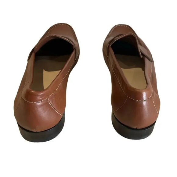 Cole Haan Penny Loafers Size 9.5 B Brown Leather Work Shoes Dress Office main image 8
